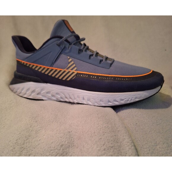 NIKE Legend React 2 Shield Men 10 Running Shoes Ocean Fog (Rare Color) main image 13